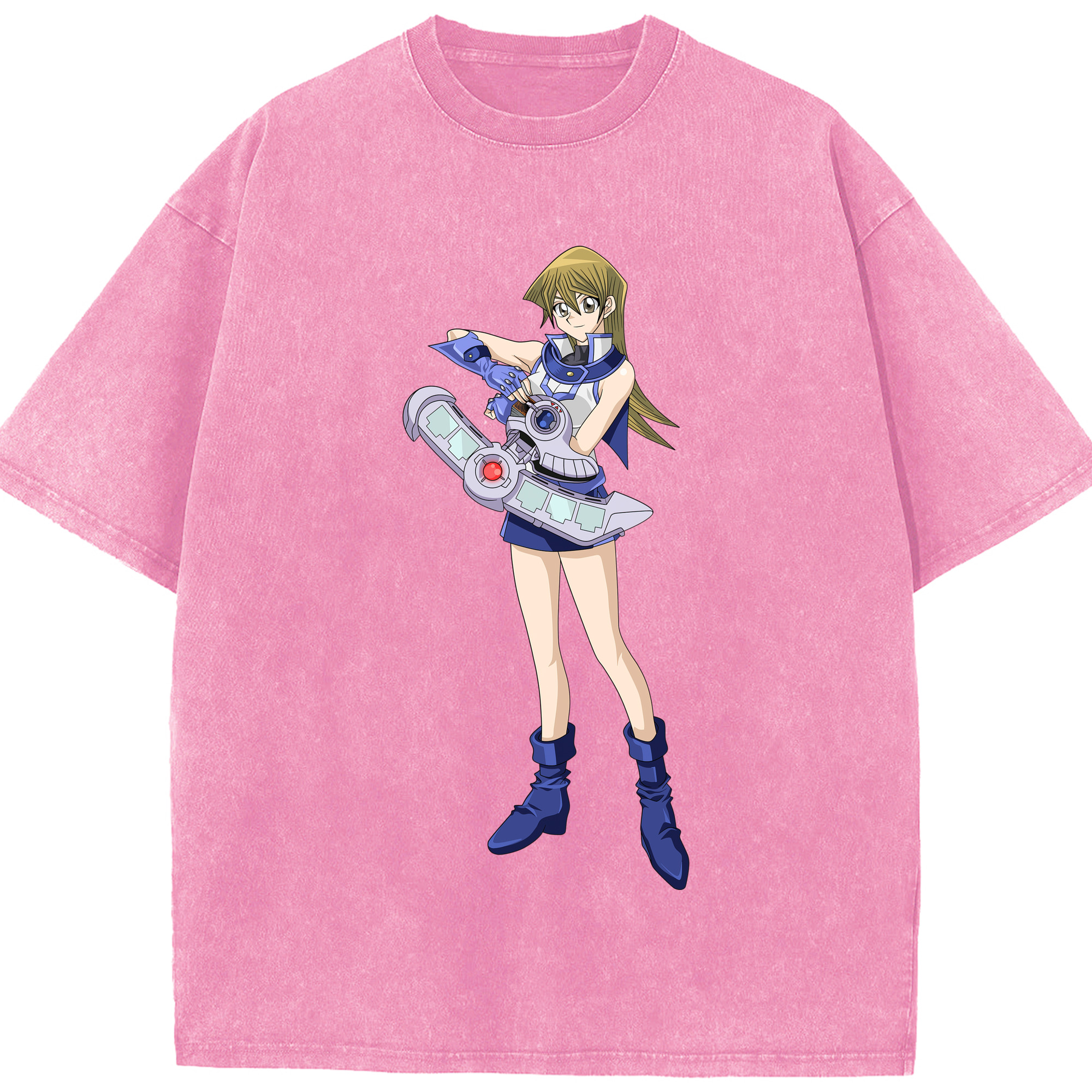 （画像用） 遊☆戯☆王 Yu-Gi-Oh! 綿100% ヴィンテージ風 半袖Tシャツ（フロントプリント）